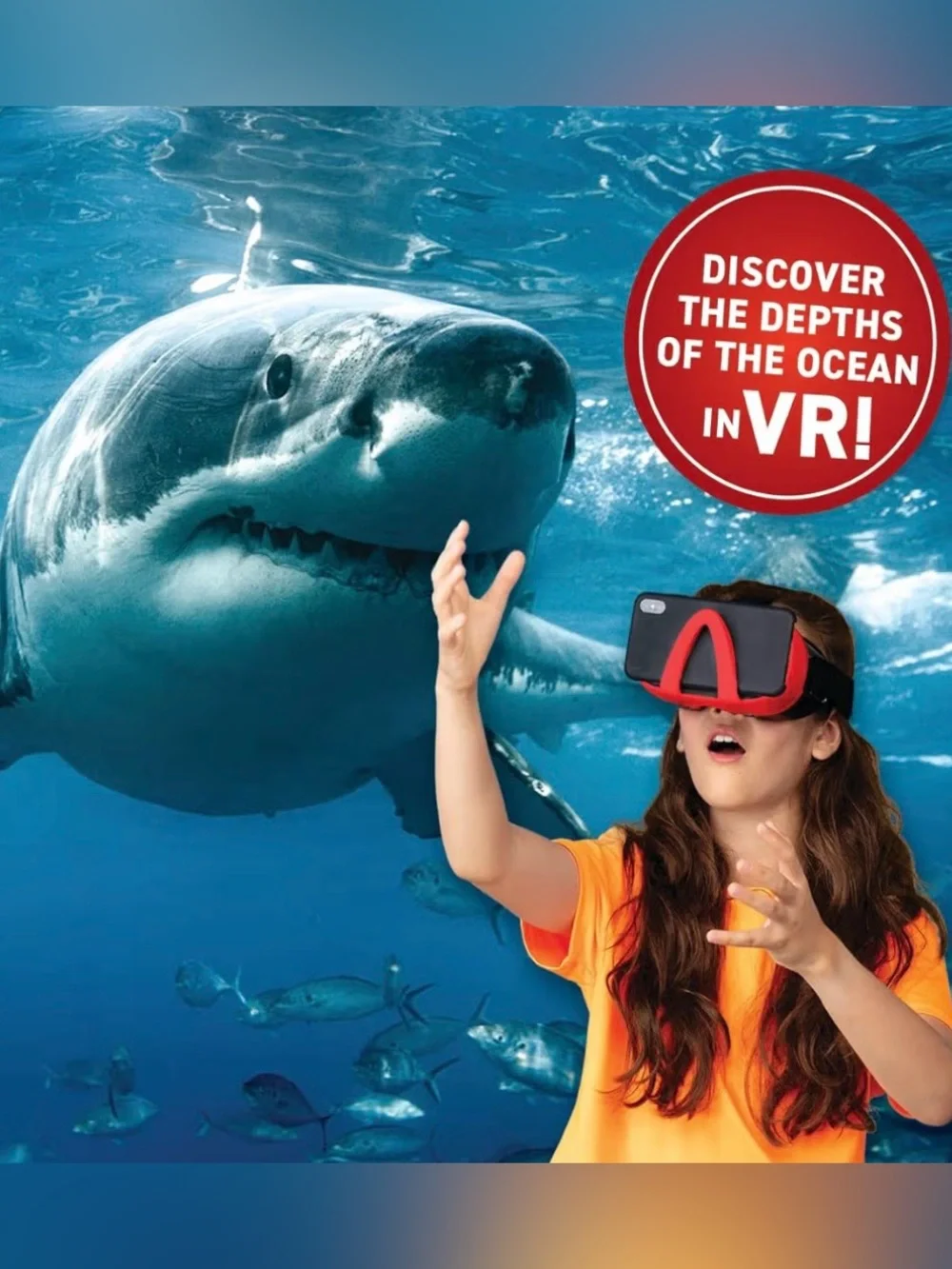 Abacus Brands Virtual Reality Oceans! Illustrated Interactive VR Book and STEM